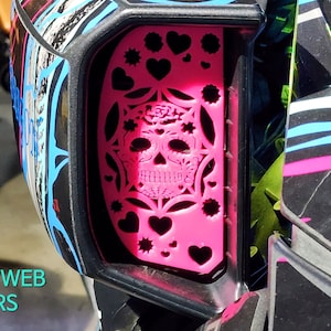CAN-AM RYKER Sugar Skull In Web Intake Covers
