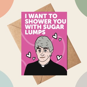 Grappige vader Ted Valentijnsdag kaart - grappige vader Ted mijn mooie paard Valentijnsdag, verjaardagskaart, vader Ted verjaardagskaart