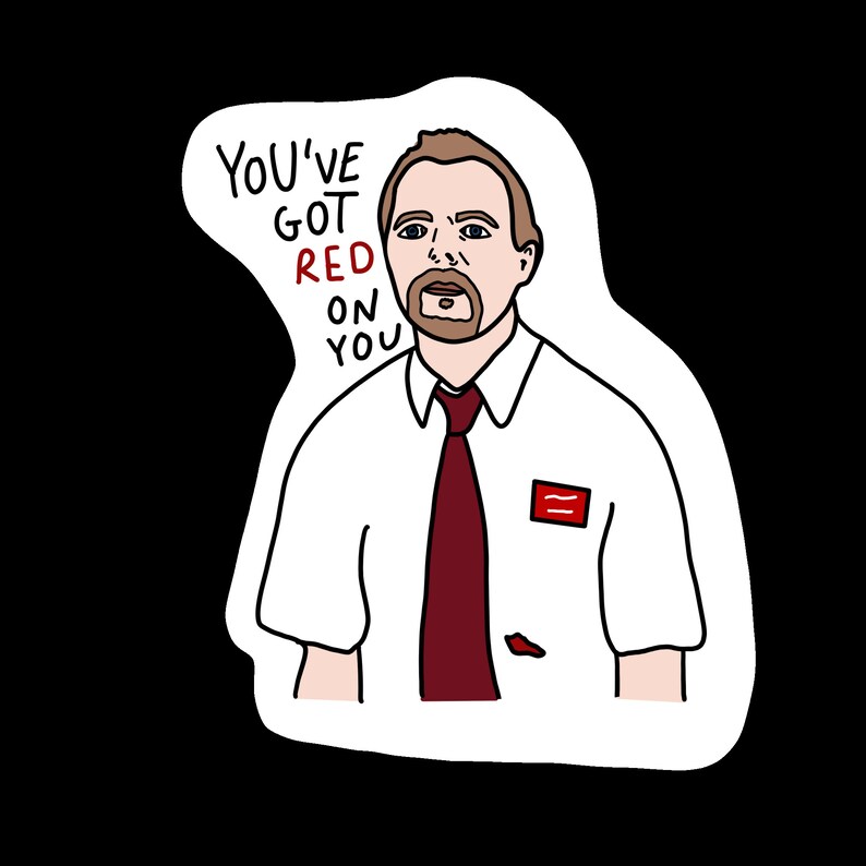 Shaun of the Dead Sticker Pack Decal Stickers for Laptop Etsy