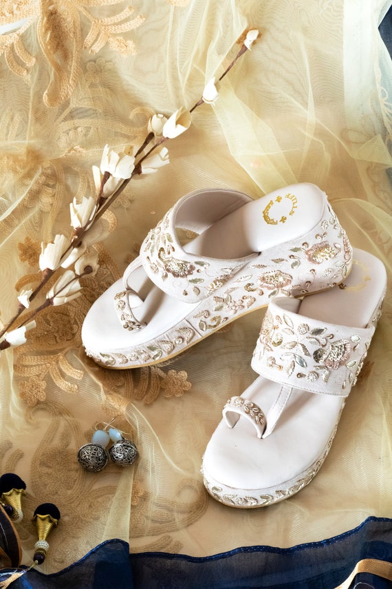 Wedges For Women, Bridal Wedges, Wedding Wear Wedg