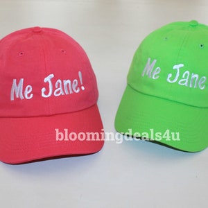 Neon Baseball Cap,  Neon Classic Dad Hat, Bachelorette Party Hats, Beach Hat, Lake Hat, Summer Hat,