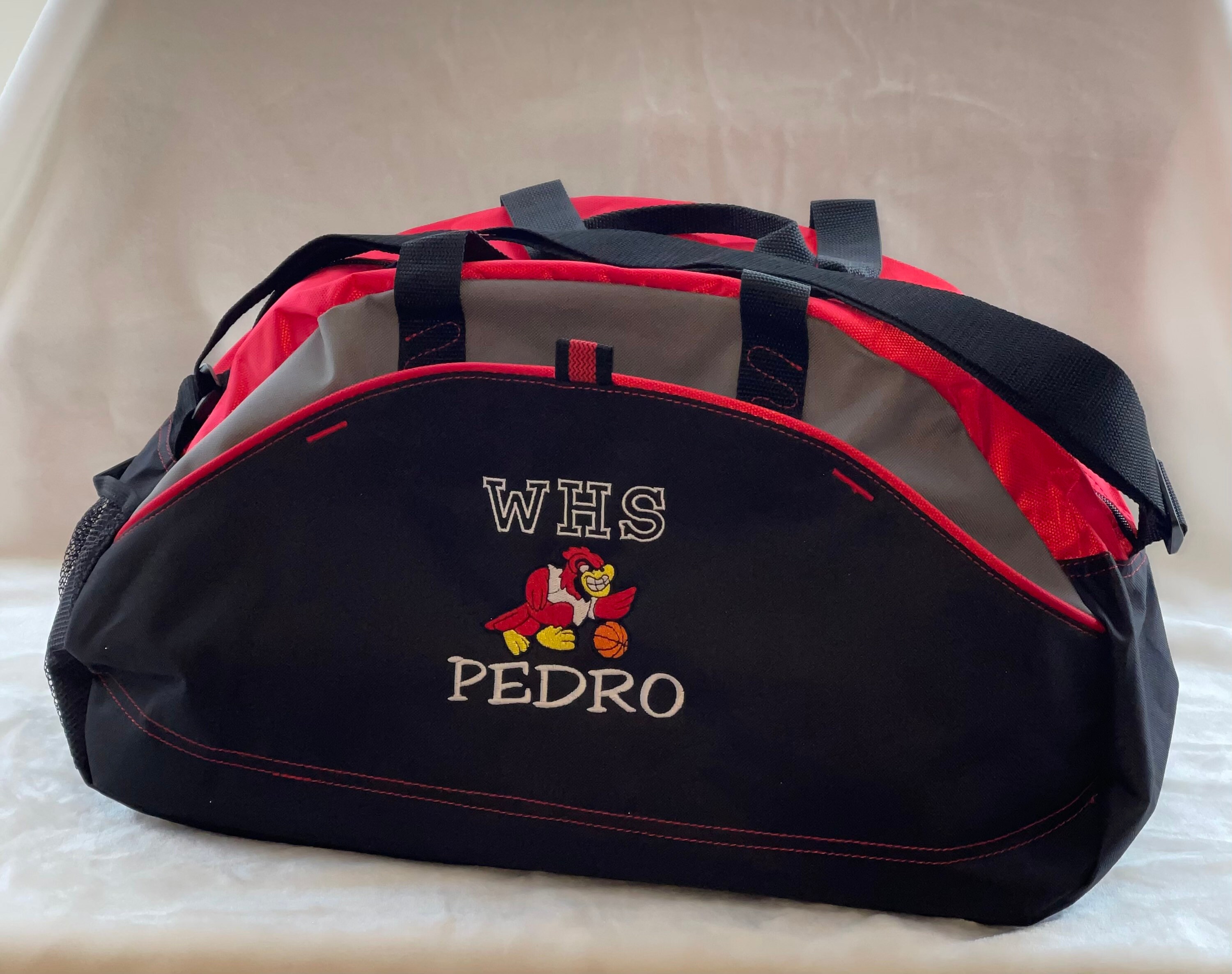 Personalized Canvas Duffle Bag Embroidered Duffel Bag Custom Order Duffle  Fitness Gym Bag Sport Camp Bag Weekender Bag Personalized Gift - Hippirhino  Purses Totes Custom Personalized Handmade Bags