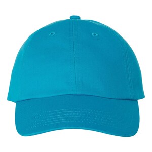 Neon Baseball Cap, Neon Classic Dad Hat, Bachelorette Party Hats, Beach Hat, Lake Hat, Summer Hat, Neon Blue