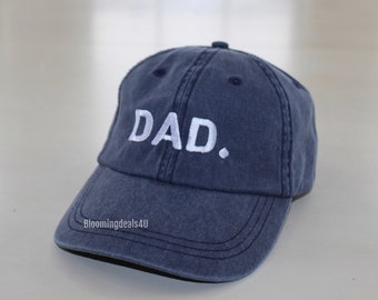 Embroidered Dad Hat, Classic Dad Hat, Fathers Day Gift, Vintage Look Hat, Low Profile Baseball Cap