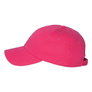 Neon Baseball Cap, Neon Classic Dad Hat, Bachelorette Party Hats, Beach Hat, Lake Hat, Summer Hat, Neon Pink