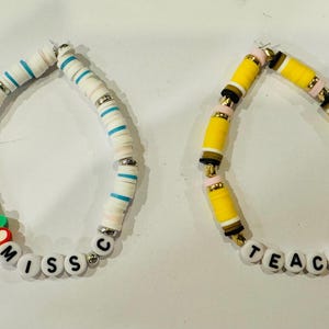 Teacher Bead Bracelet