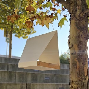 Modern bird feeder | minimalist bird feeder | bird house | hanging bird feeder | bird lover
