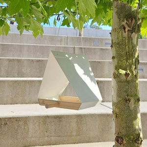 Modern bird feeder | minimalist bird feeder | bird house | hanging bird feeder | bird lover