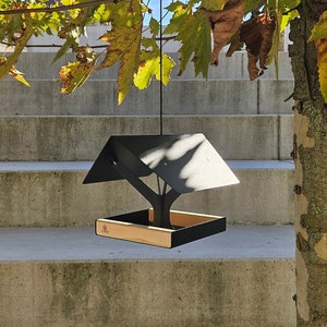 Modern bird feeder | minimalist bird feeder | bird house | hanging bird feeder | bird lover