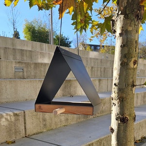 Modern bird feeder | minimalist bird feeder | bird house | hanging bird feeder | bird lover