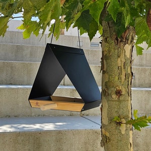 Modern bird feeder | minimalist bird feeder | bird house | hanging bird feeder | bird lover