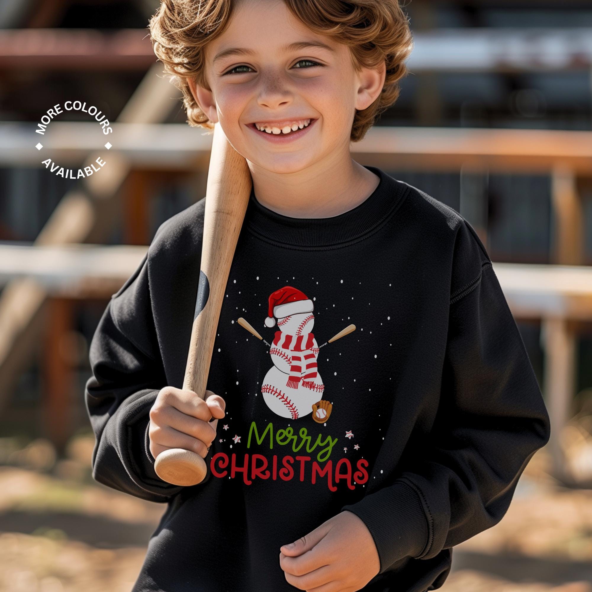 Boys snowman jumper best sale