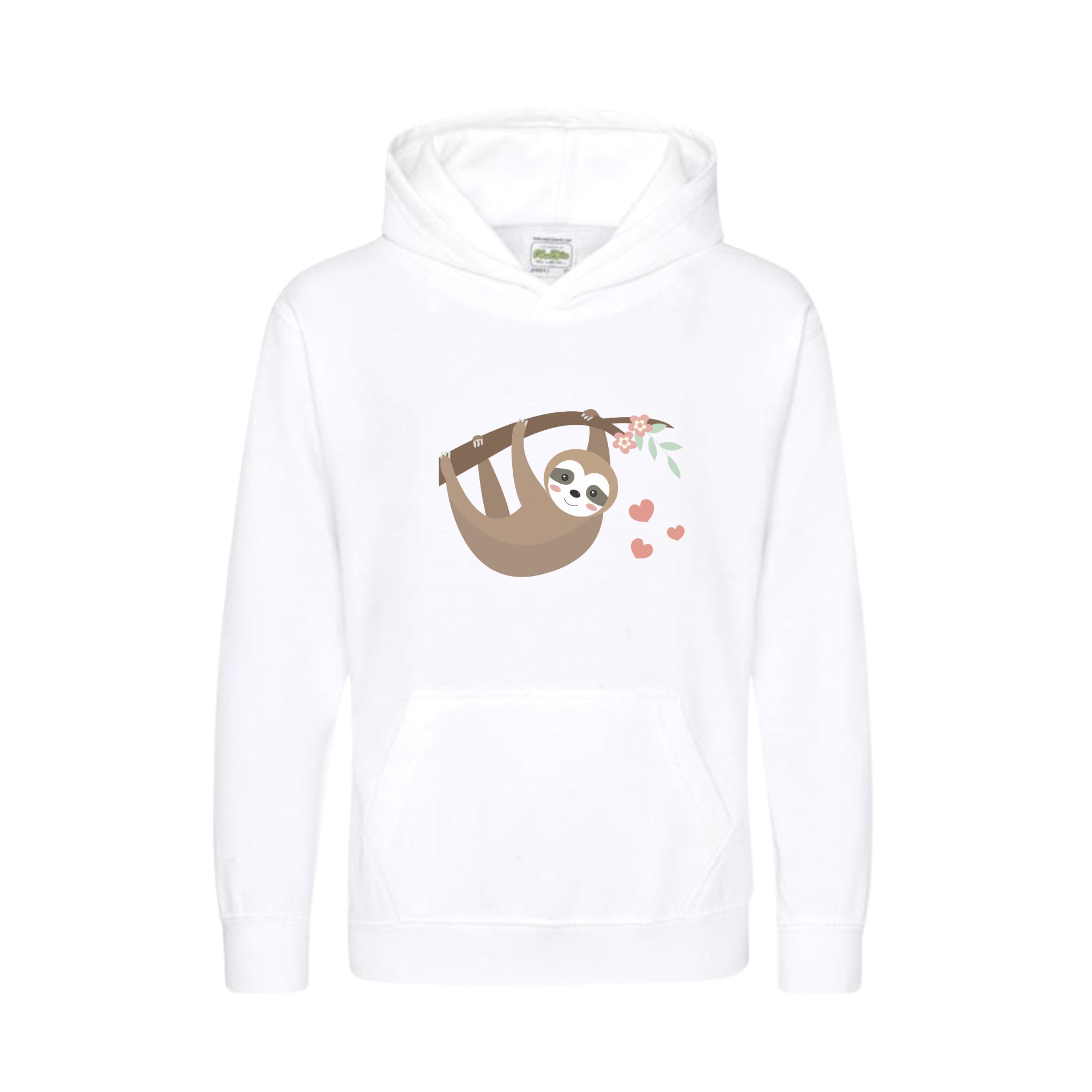 Girls sloth hoodie new arrivals