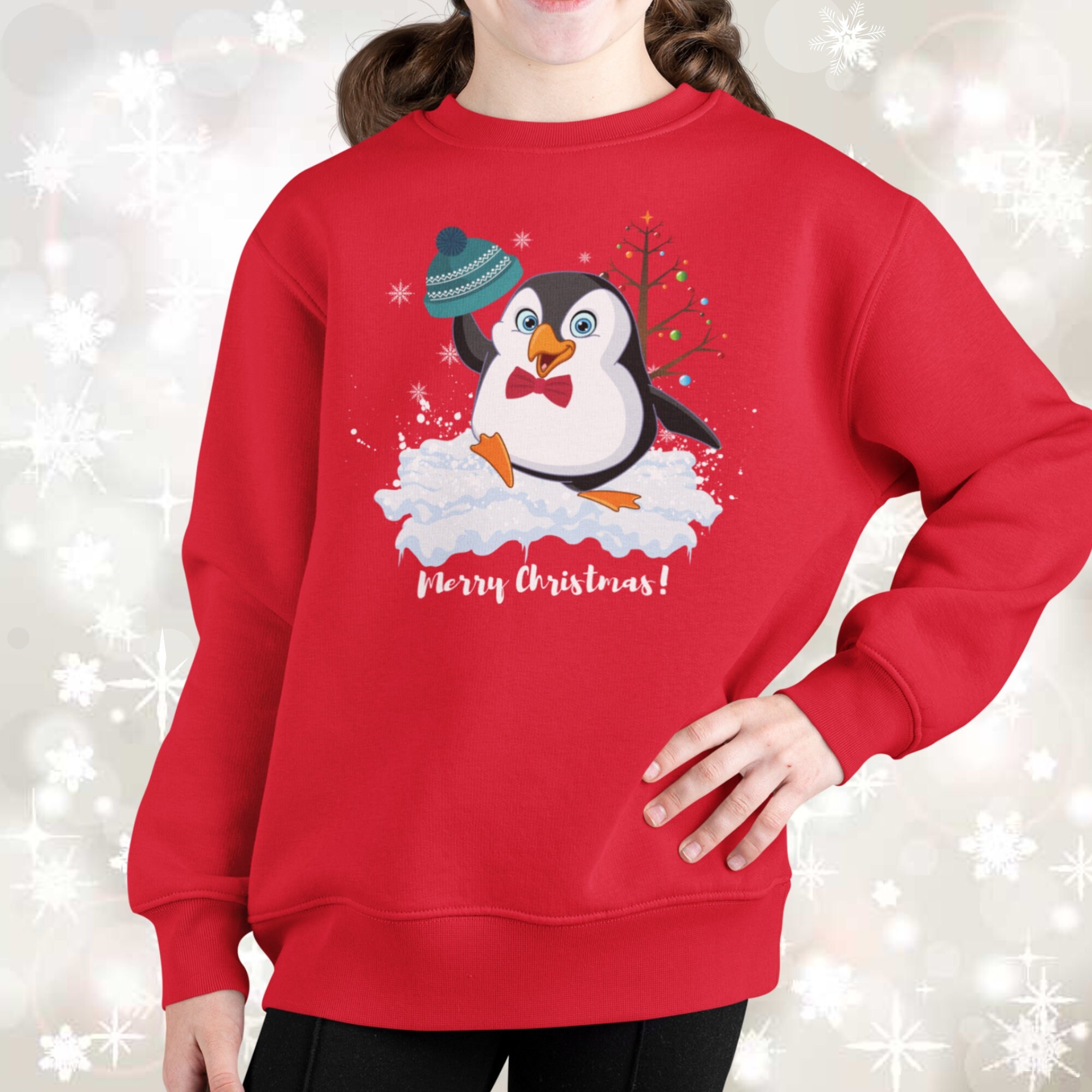 Penguin Sweater - Etsy UK