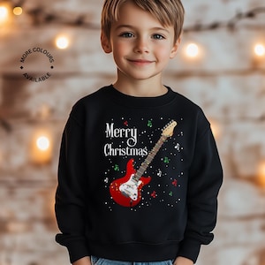 Guitar christmas jumper hotsell