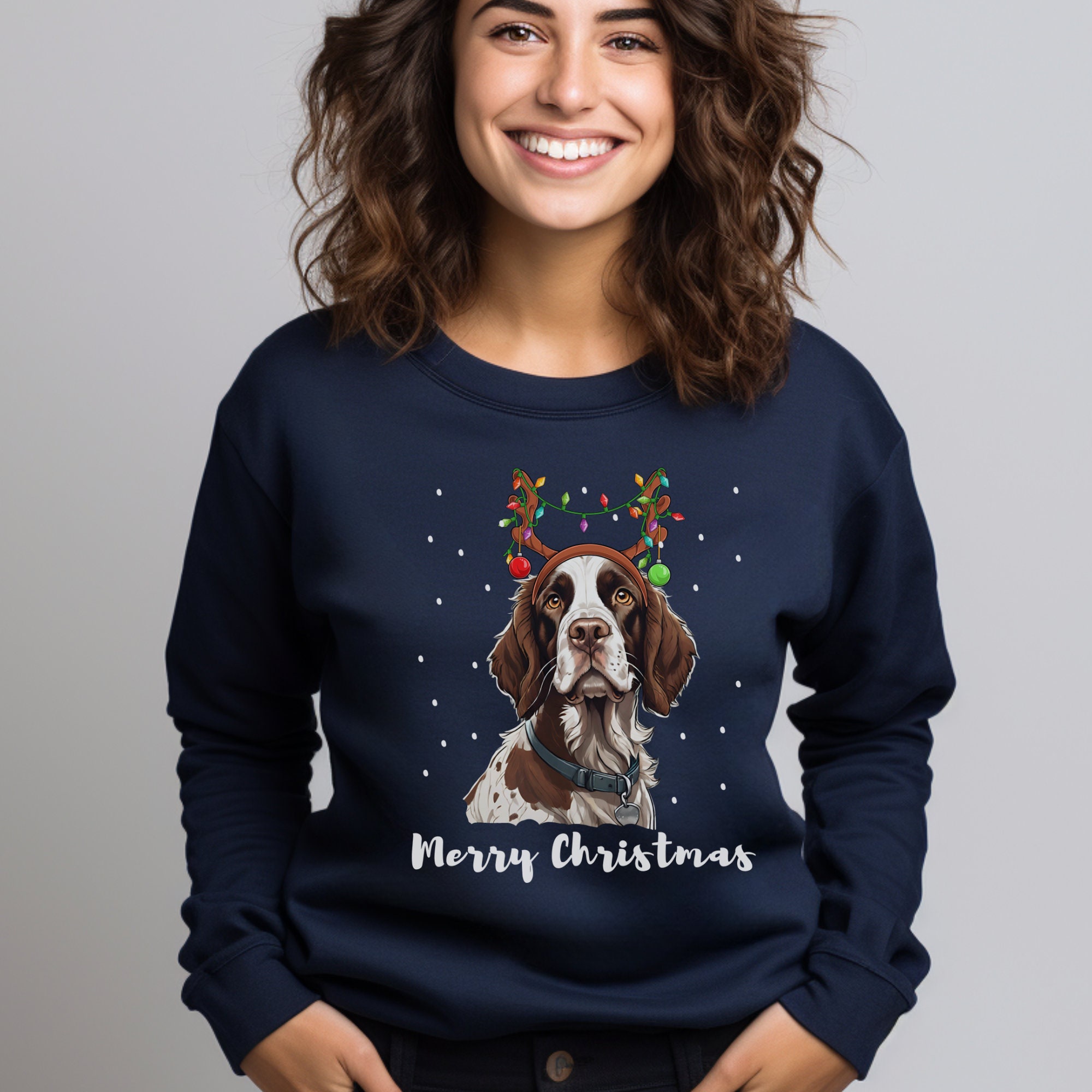 Cocker spaniel xmas jumper discount