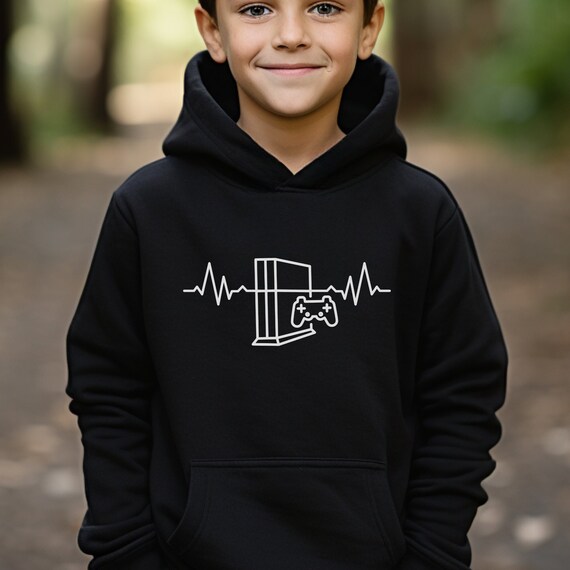 Kids Teens Adults Unisex Gaming Console With Handset Heartbeat Graphic Hoodie Gamers Gifts Video Gamers Gaming Shirt Gamers Hoody Etsy UK