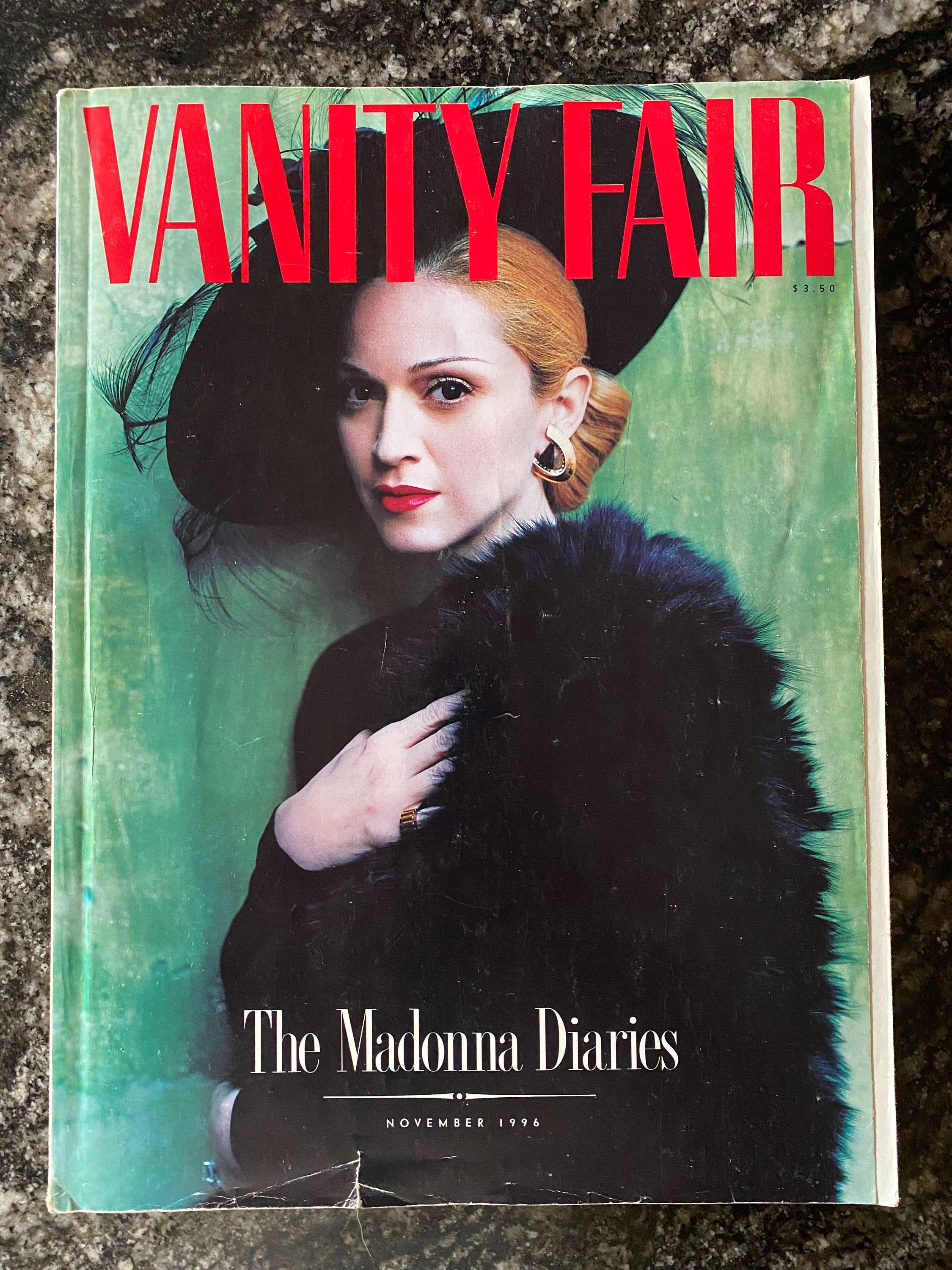 美品 MADONNA マドンナ 表紙雑誌 2007年 Vanity Fair（US雑誌