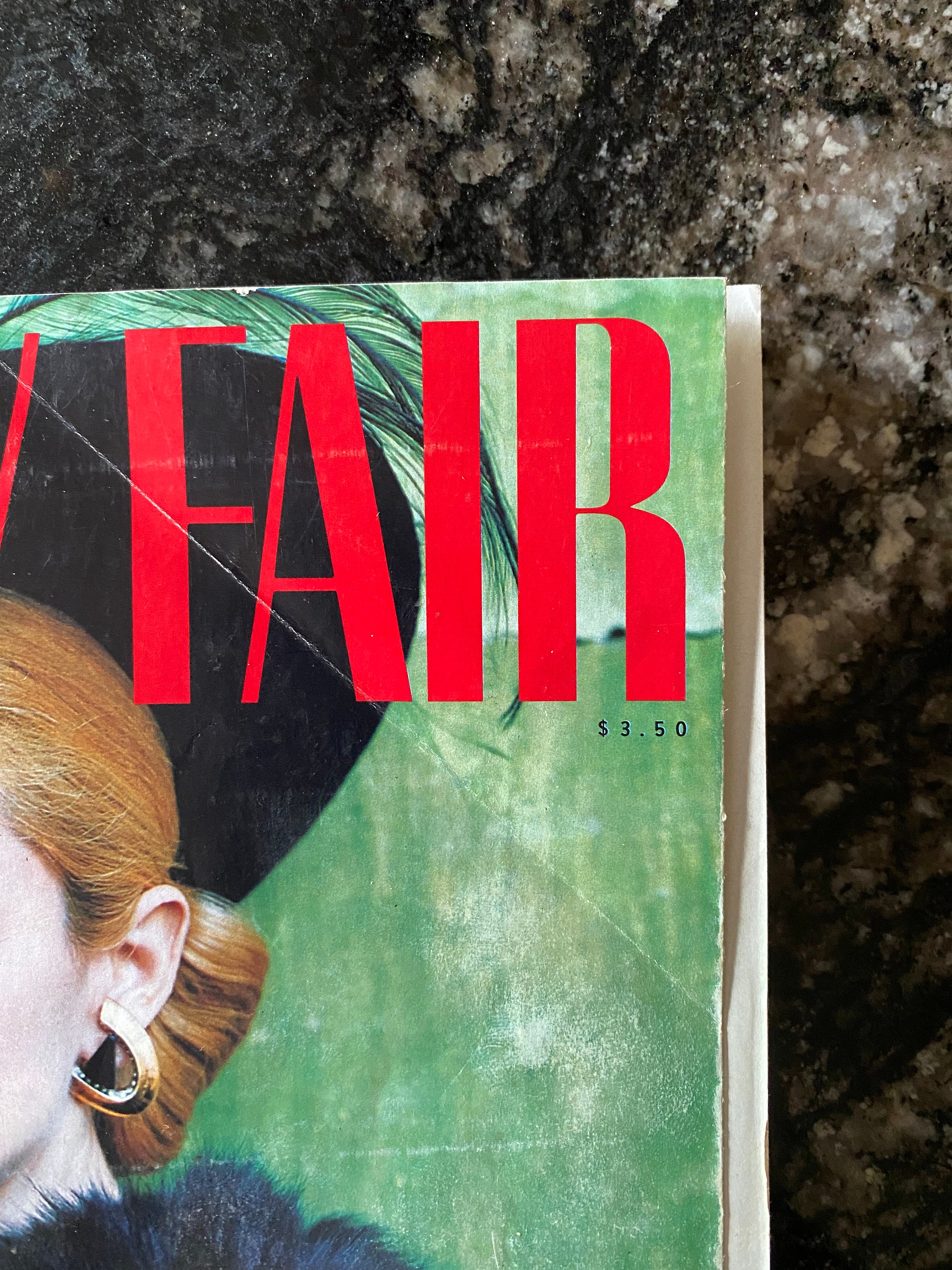 VINTAGE MADONNA - Vanity Fair Magazine - November 1996 - Evita (2