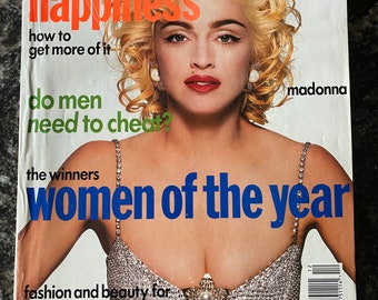 VINTAGE MADONNA - Glamour magazine - December 1990