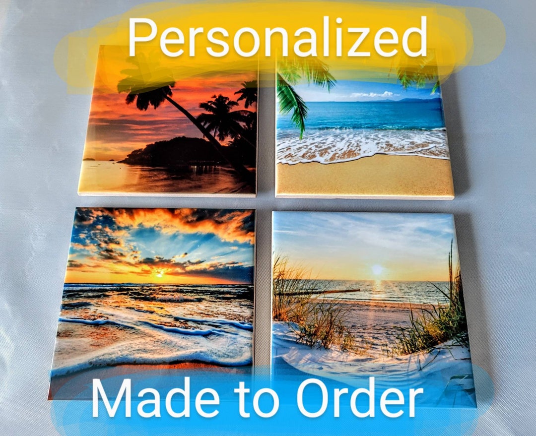 Personalized Ceramic Coasters Ceramic Photo Coasters Balk Eagle