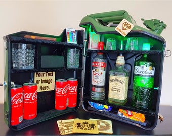 Christmas gift for veterans, Gas Can Bar, Jerry Can Bar, Military & Navy Gift