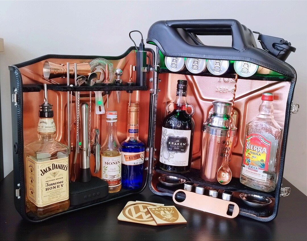 Jerry Can Mini Bar Personalized Mini Bar Jerry Can Mini Bar Etsy