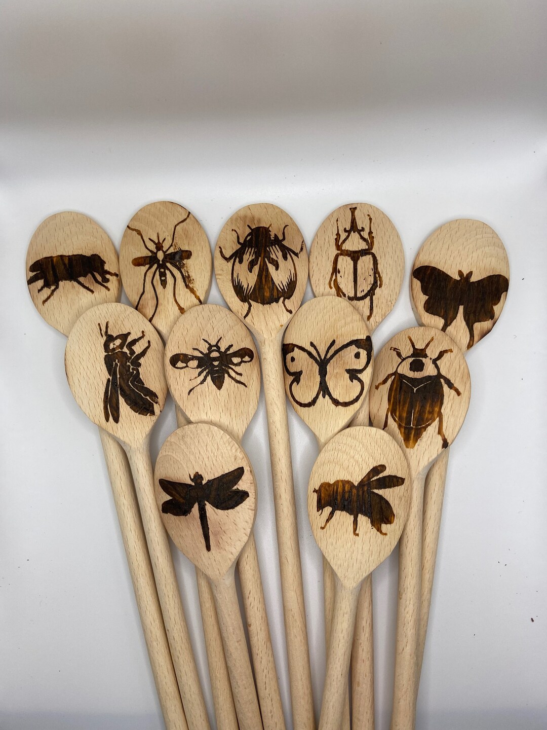 Insect Wooden Spoon - Etsy