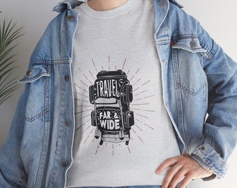 Travel Far & Wide Cotton T-Shirt