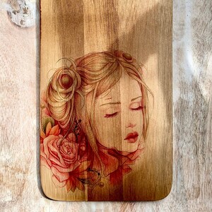 Handmade Board Resin Wood Painting
