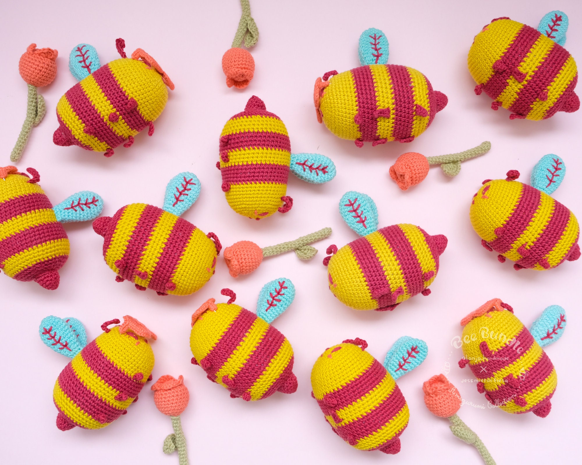Bee Amigurumi Crochet Pattern | PDF - Etsy