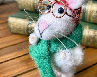 Needle Felted Mouse - Etsy