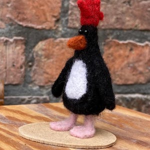 Wallace and gromit , feathers McGraw needs felt.