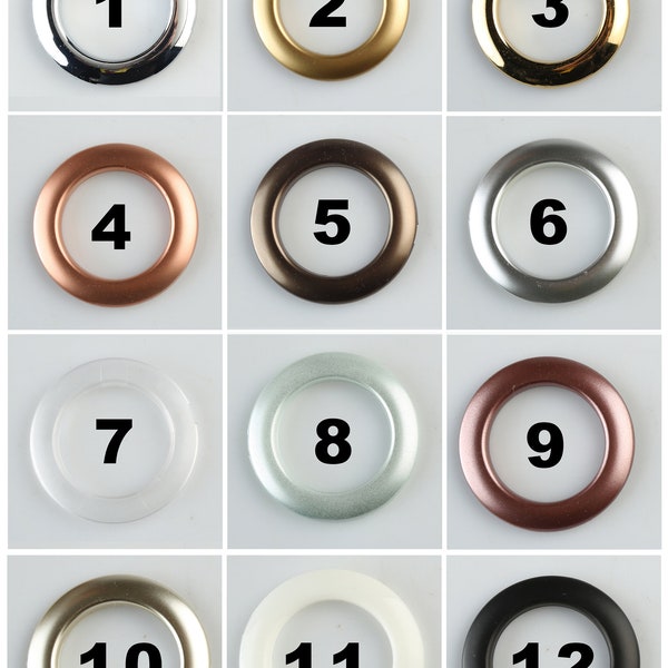 Grommet Curtain Etsy