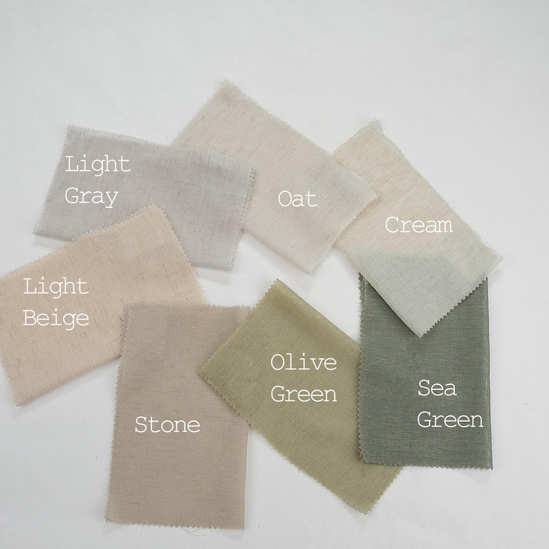 Extra Wide Triple Pinch Pleated Linen Sheer Curtains, Sheer Pleated Cafe Curtains, Custom Size Curtain Panels for living room, for bedroom imagem 4