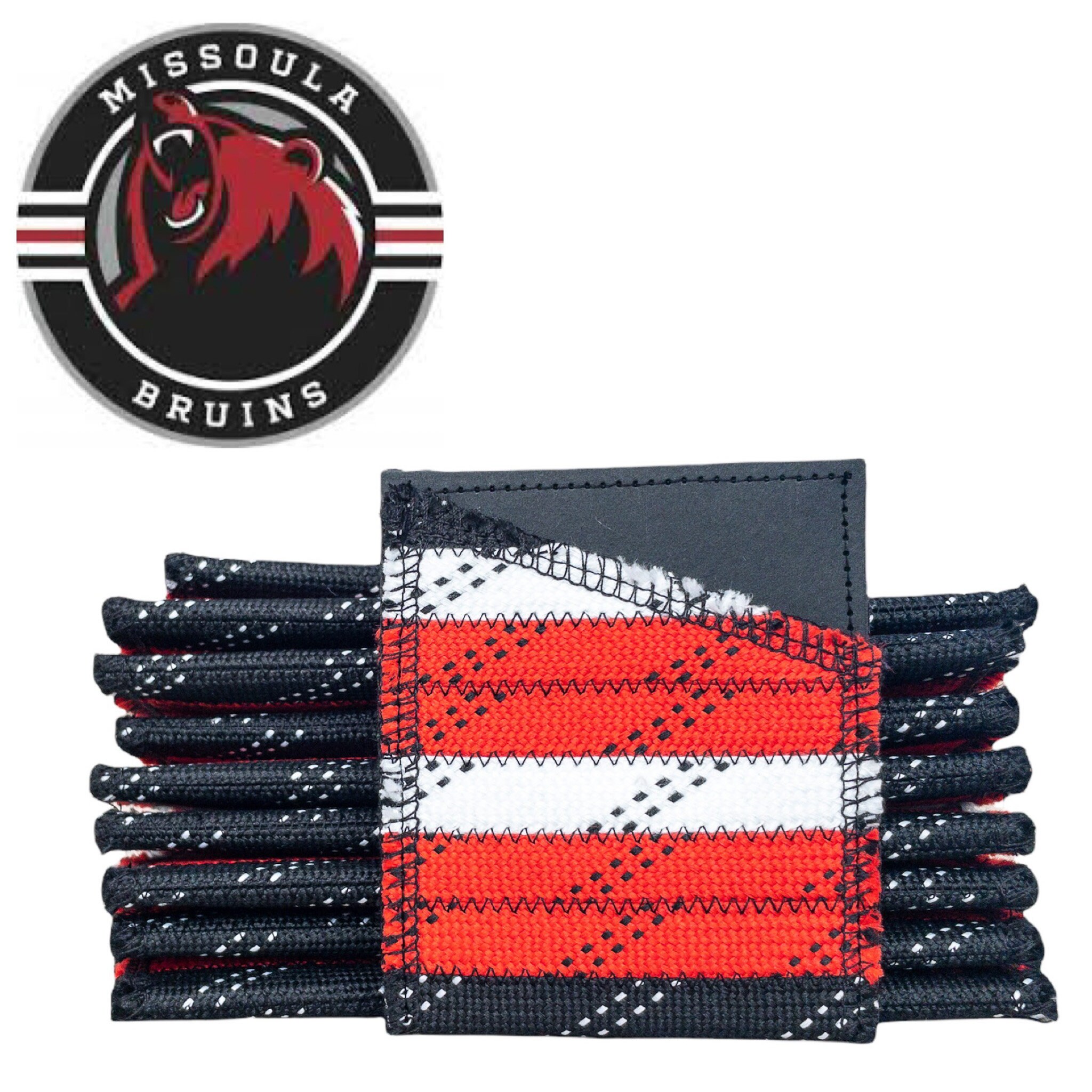 Team Custom Hockey Lace Wallets 10 Items Handmade Sports Wallets, ID