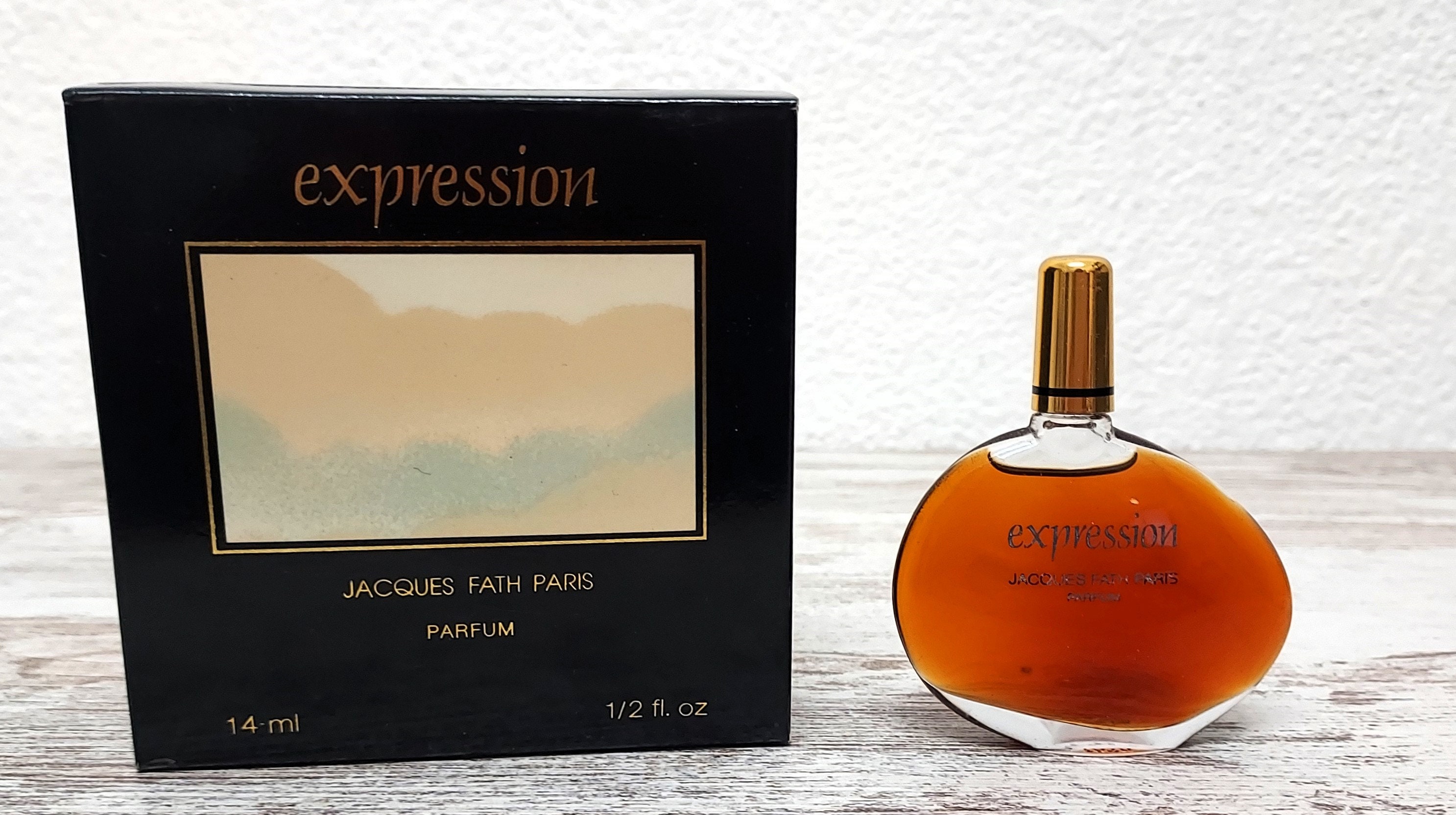 Expression Jacques Fath PARFUM 14ml. Discontinued vintage and extremely rare.