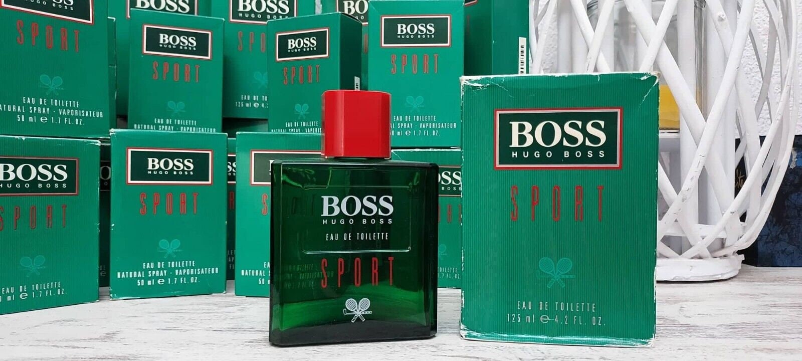 Boss Sport Green Hugo Boss EDT eau De Toilette SPLASH 125ml. Discontinued Vintage and Extremely Rare. Original Formula 80 s. Green Box. Etsy UK