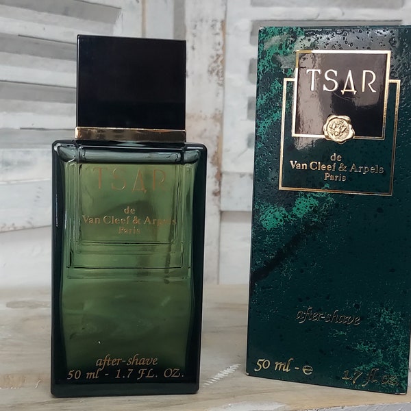 TSAR Van Cleef & Arpels AFTER SHAVE Slash 50ml. Discontinued vintage extremely rare.