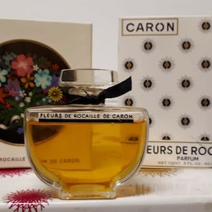 Fleurs de Rocaille Caron PARFUM 60ml. Article de luxe. Millésime abandonné et extrêmement rare.