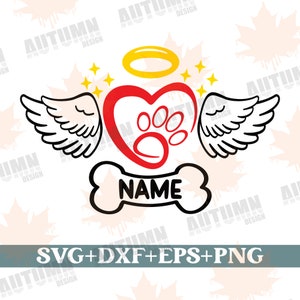 Plotter file dog mourning memory dog mourning memory svg clipart sublimation svg dxf png eps commercially usable cutting file