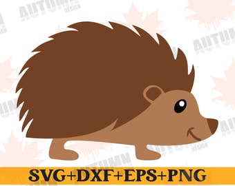 Plotterdatei Igel, Igel Svg, Herbst Svg, Clipart, Silhouette, Igel Plotterdatei, Svg Dxf Png Eps, Schneidedatei, Digitaler download