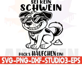 Dog Plotter File Dog Poop Sign Dog Svg Dog Toilet Funny Sayings Dog Clipart Silhouette Cutting File Sublimation Svg Png Dxf