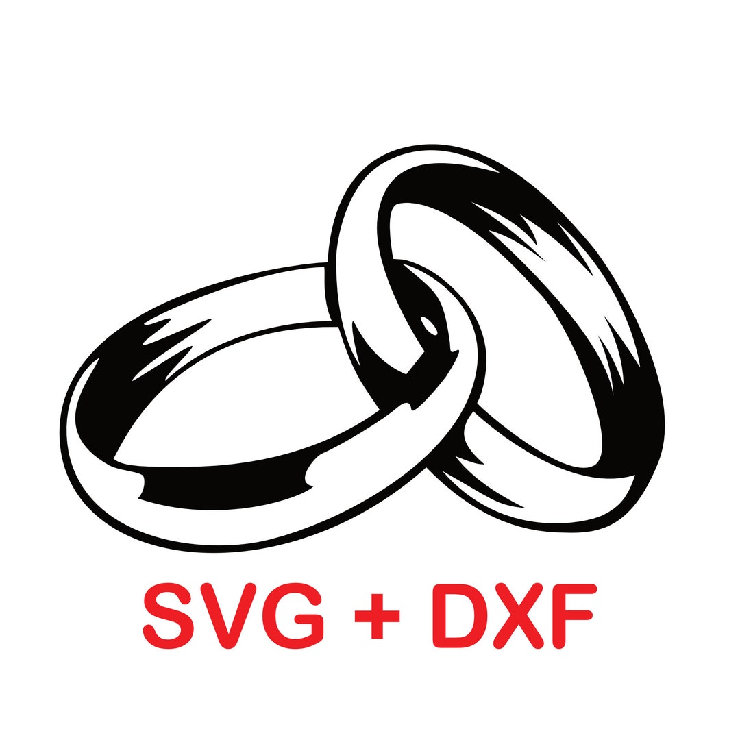Marriage Rings Svg Plotter File Rings Wedding Rings Svg Marriage Svg ...