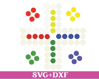 Juego de mesa Enfadarse... archivo de trazador juego de mesa archivo de corte juego SVG DXF silueta clipart sublimación vector