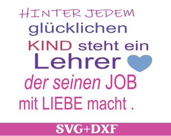 Plotter bestand gezegden gezegden SVG leraar SVG leraar met hart SVG basisschool SVG afscheid school SVG plotter bestand basisschool clipart SVG DXF