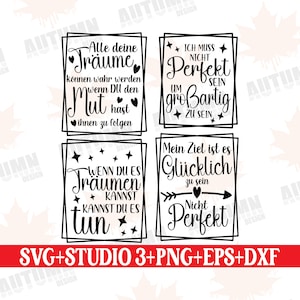Motivational Sayings Mug T Shirt Sayings Set Bundle Women&#39;s Mindset Silhouette Vector Plotter File Svg Eps Png Dxf Sublimation Cutting File