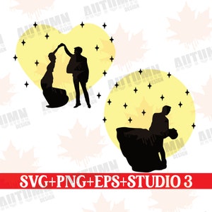 Plotter File Wedding Wedding Day Groom Bride Mr and Mrs Just Married Marriage Bridal Couple Clipart Silhouette Svg Png Studio3 Eps Cricut