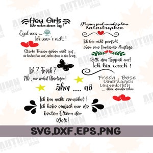 Plotter file sayings, sayings SVG, funny, women, motivation, gift idea, plotting, Cricut, sublimation