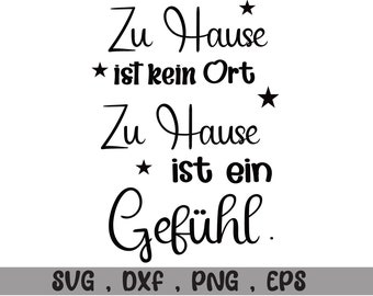 Plotterdatei Sprüche , Zu Hause SVG , Plotterdatei , SVG Reisen,